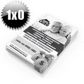 FOLDER SULF. 75g 10x15 - PRETO E BRANCO - 1x0 - 2500 UNID