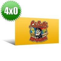 CARTÕES COU. 300g UV TOT FR - 4x0 - 1000 UNID